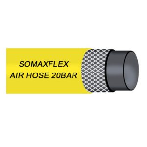 Yellow Air Hose 20BAR Extruded Smooth Surface