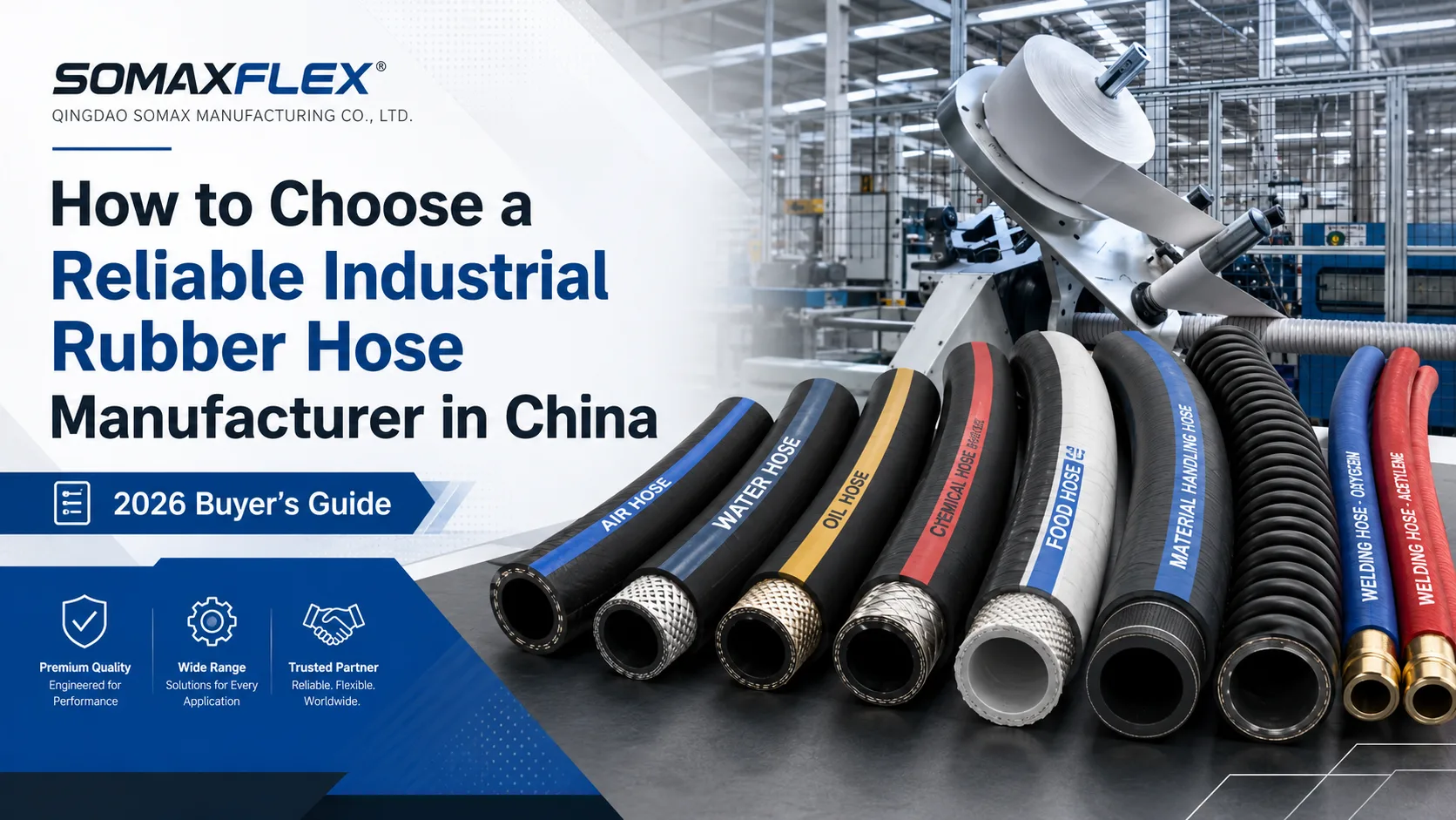 How to Choose a Reliable Industrial Rubber Hose Manufacturer in China 2026 Buyer’s Guide