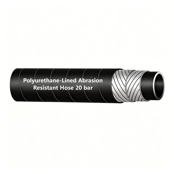 Polyurethane-Lined Abrasion Resistant Hose 20 bar