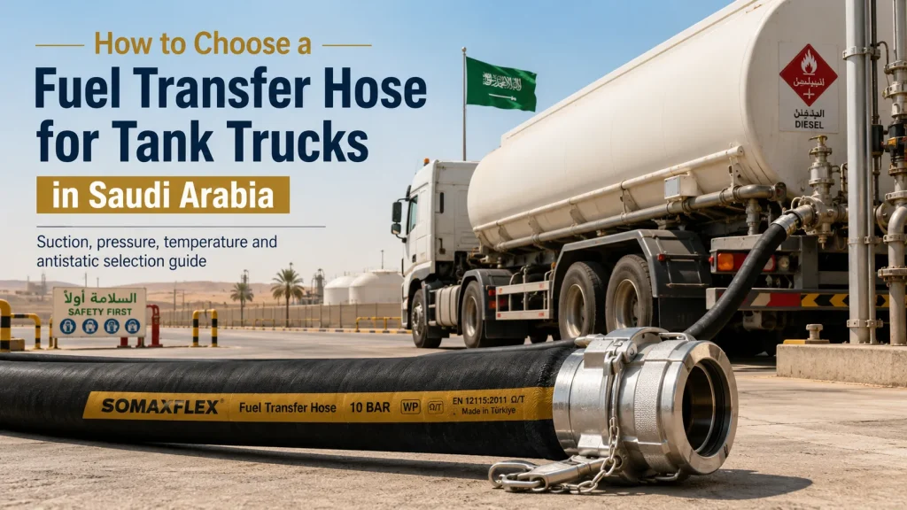 How to Choose a Fuel Transfer Hose for Tank Trucks in Saudi Arabia